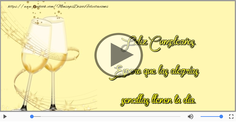 Feliz Cumpleaños.