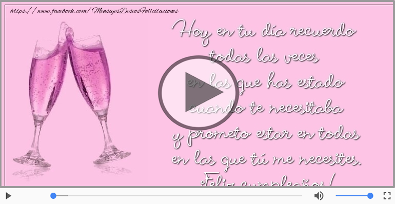 ¡Feliz cumpleaños!