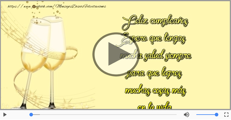 Feliz cumpleaños