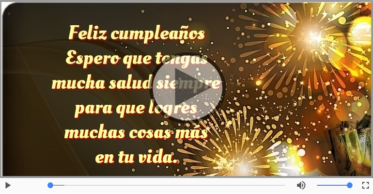 Feliz cumpleaños