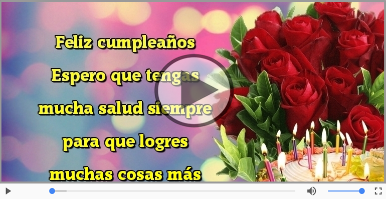 Feliz cumpleaños