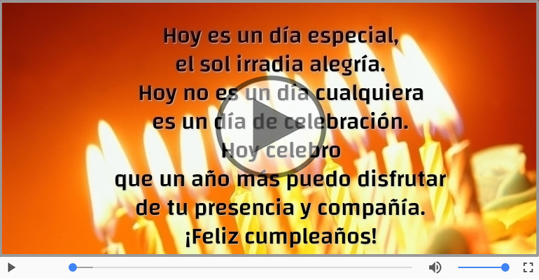 ¡Feliz cumpleaños!