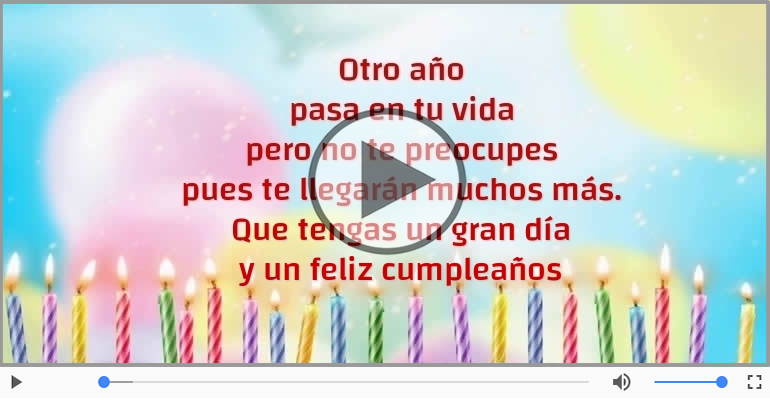 Feliz Cumpleaños.