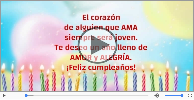 ¡Feliz cumpleaños!