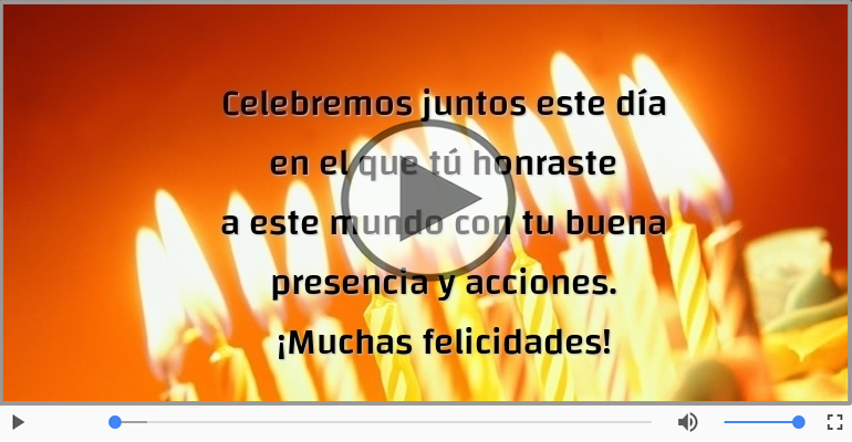 ¡Muchas felicidades!