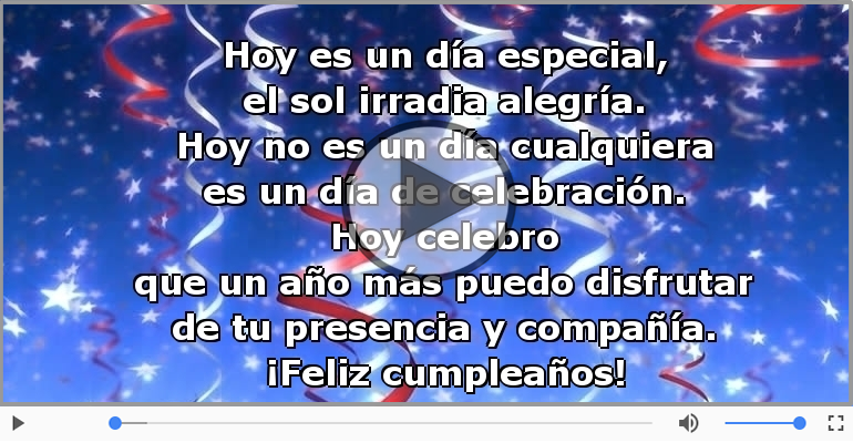 ¡Feliz cumpleaños!