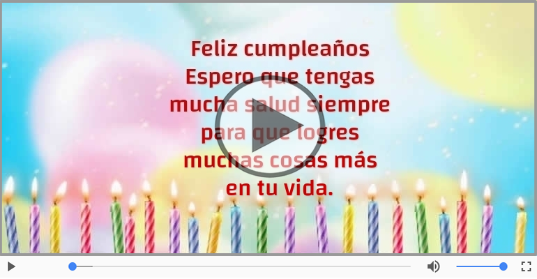 Feliz cumpleaños