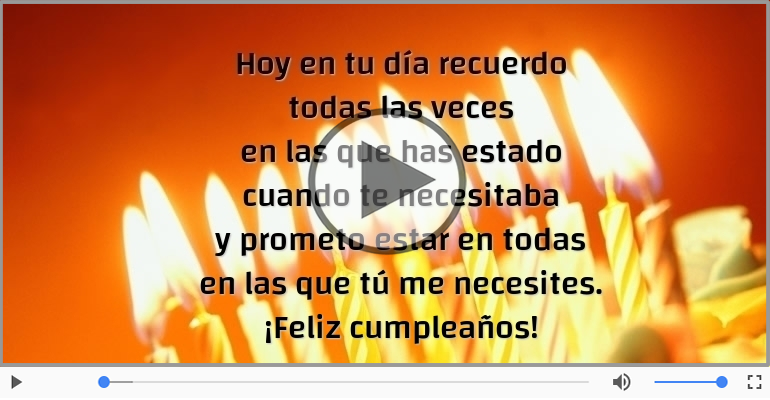 ¡Feliz cumpleaños!
