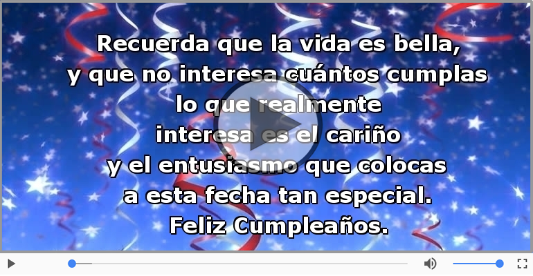 Feliz Cumpleaños.