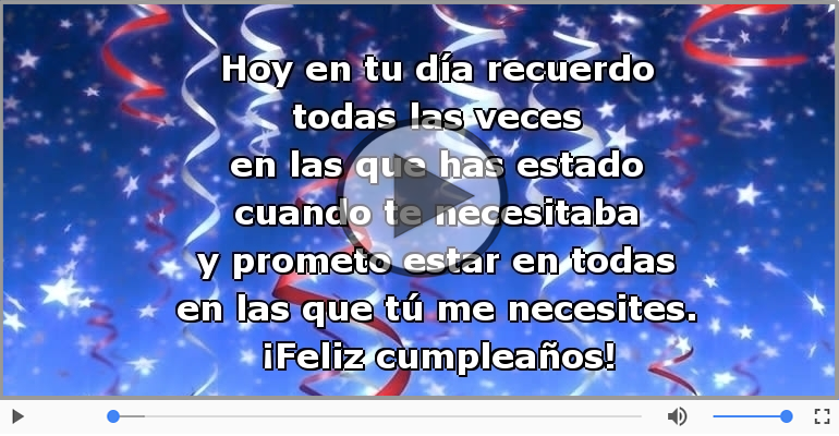 ¡Feliz cumpleaños!