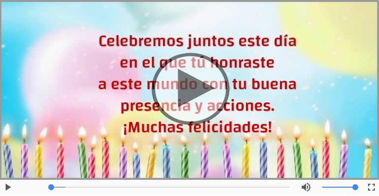 ¡Muchas felicidades!