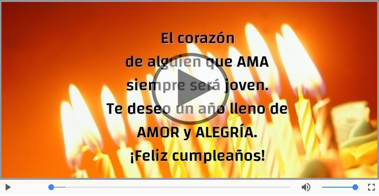 ¡Feliz cumpleaños!