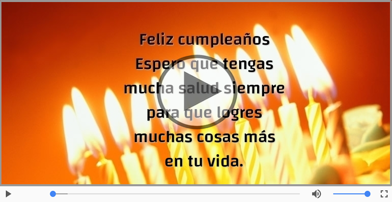 Feliz cumpleaños