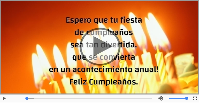 Feliz Cumpleaños.