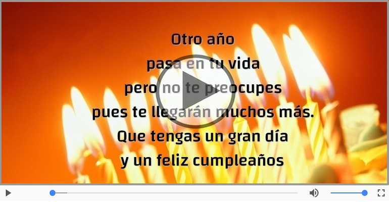 Feliz Cumpleaños.