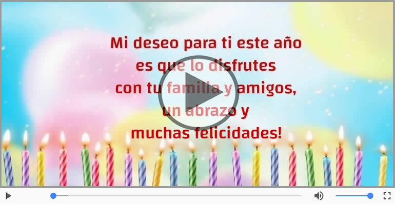 Muchas felicidades