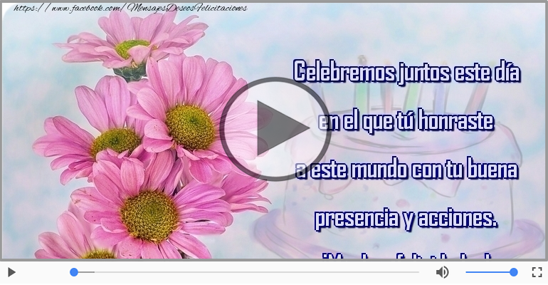 ¡Muchas felicidades!