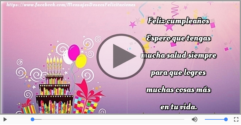 Feliz cumpleaños