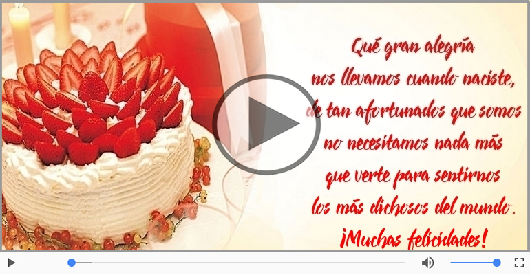 ¡Muchas felicidades!