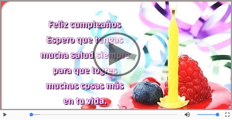 Feliz cumpleaños