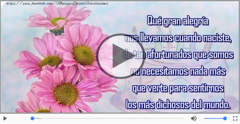 ¡Muchas felicidades!