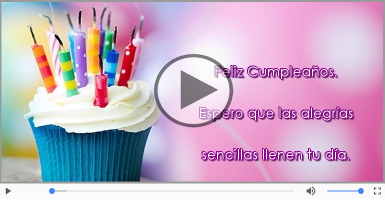 Feliz Cumpleaños.