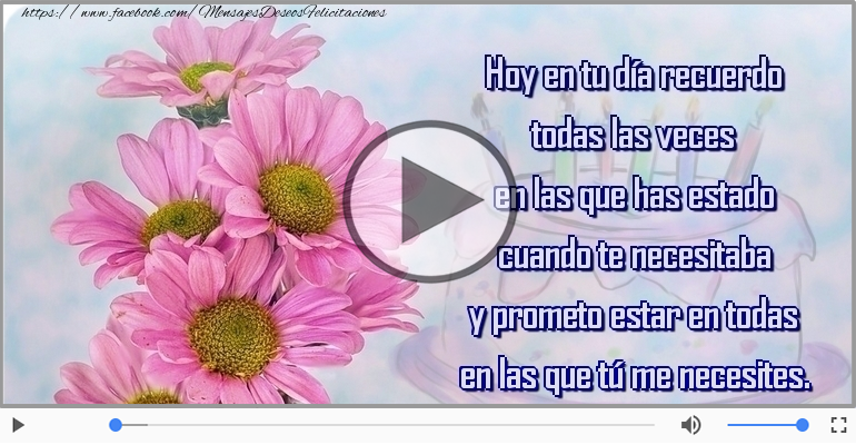 ¡Feliz cumpleaños!