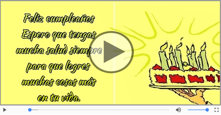 Feliz cumpleaños