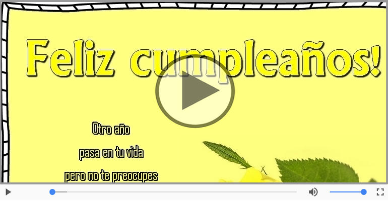 Feliz Cumpleaños.