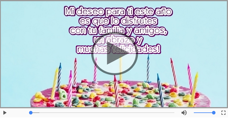 Muchas felicidades
