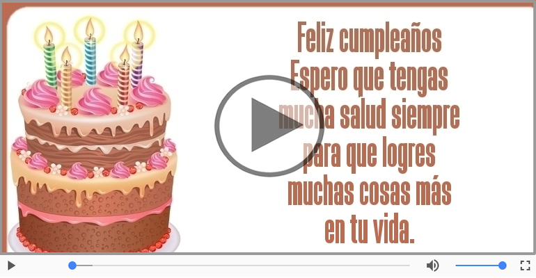 Feliz cumpleaños