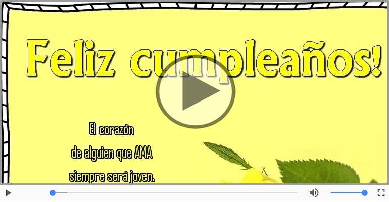 ¡Feliz cumpleaños!
