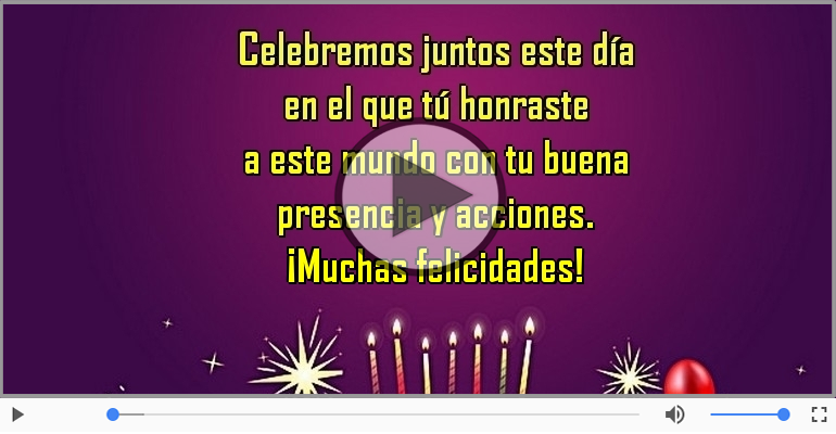 ¡Muchas felicidades!