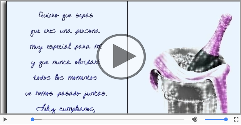 Feliz cumpleaños, ¡Te deseo lo mejor!