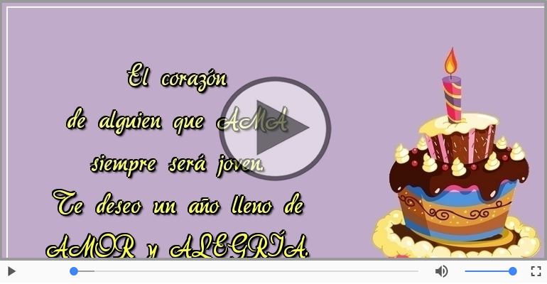 ¡Feliz cumpleaños!