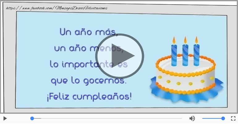 Feliz cumpleaños