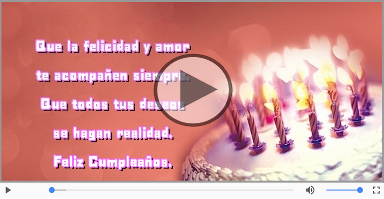Feliz Cumpleaños.