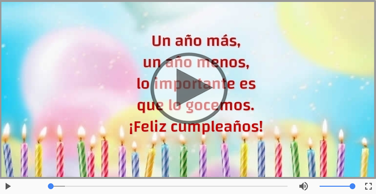 Feliz cumpleaños