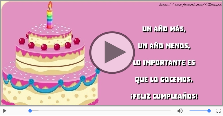 Feliz cumpleaños