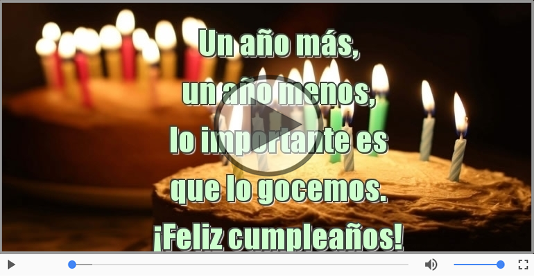 Feliz cumpleaños