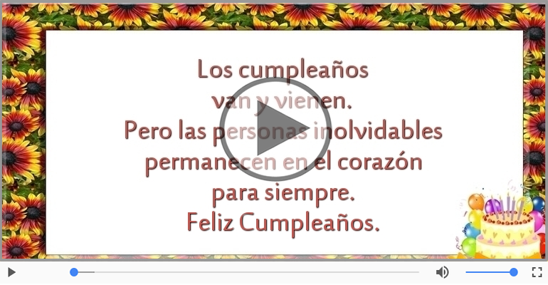 Feliz Cumpleaños