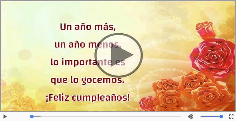 Feliz cumpleaños