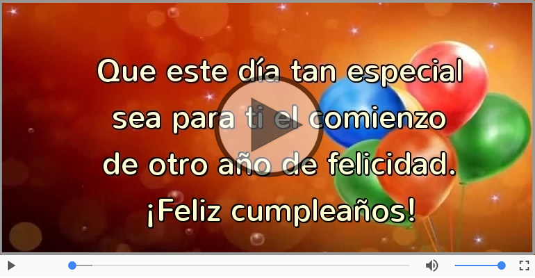 Feliz cumpleaños