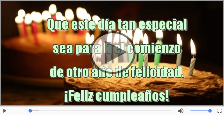 Feliz cumpleaños