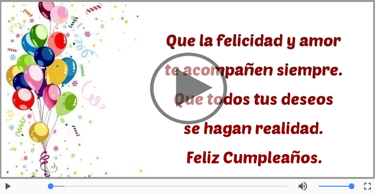 Feliz Cumpleaños.