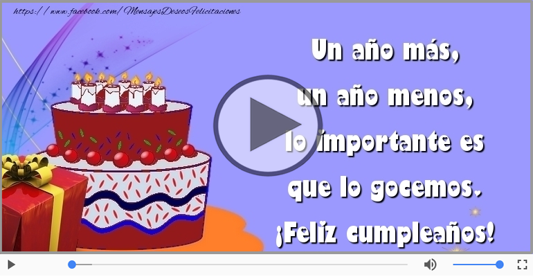 Feliz cumpleaños