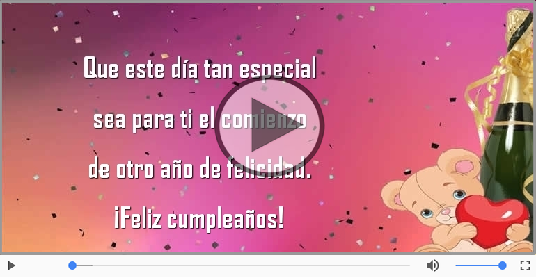 Feliz cumpleaños
