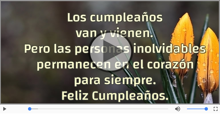Feliz Cumpleaños