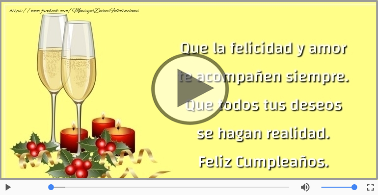 Feliz Cumpleaños.