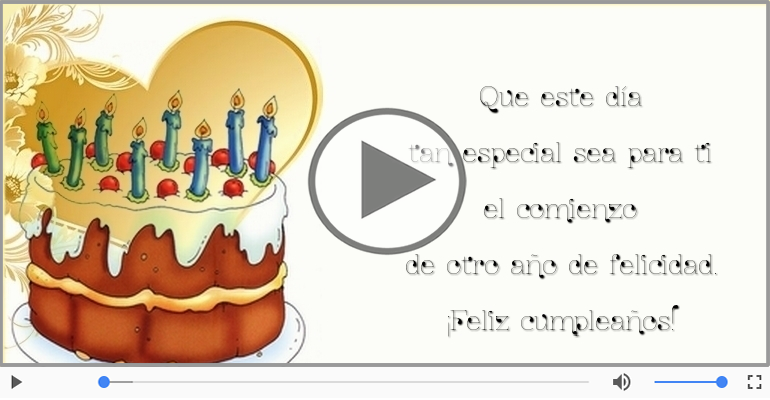 Feliz cumpleaños